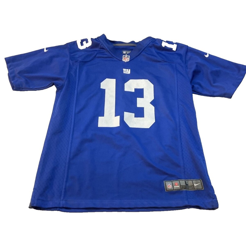 Nike On Field Jersey Youth Large Beckham JR 13 Football NFL NY Giants